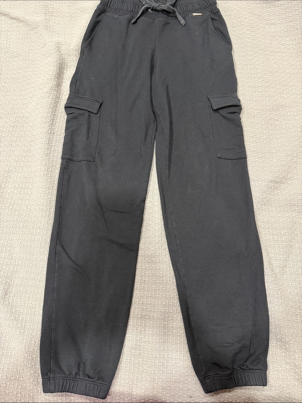 Bombshell Sportswear Black Cargo Sweatpants